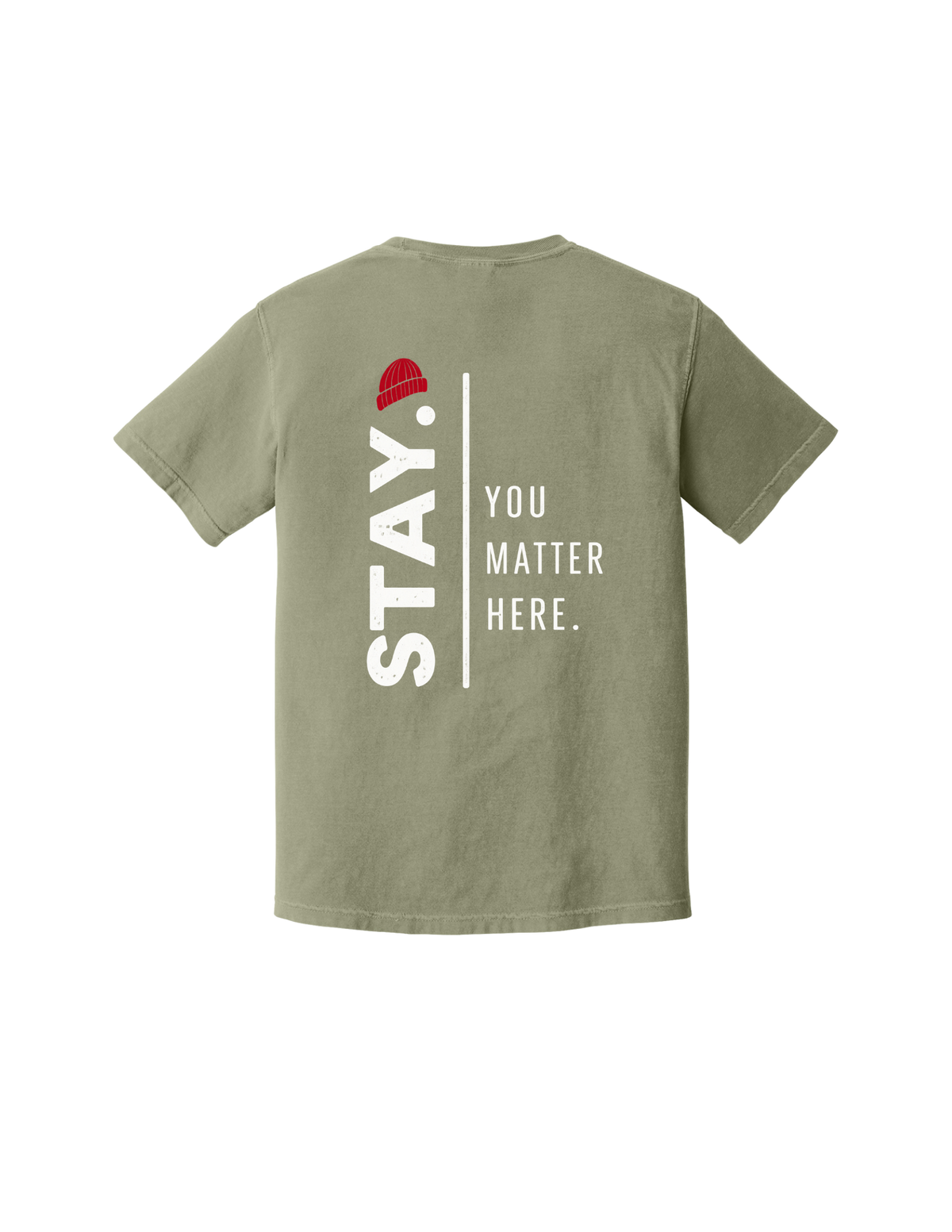 STAY.  Community Shirt