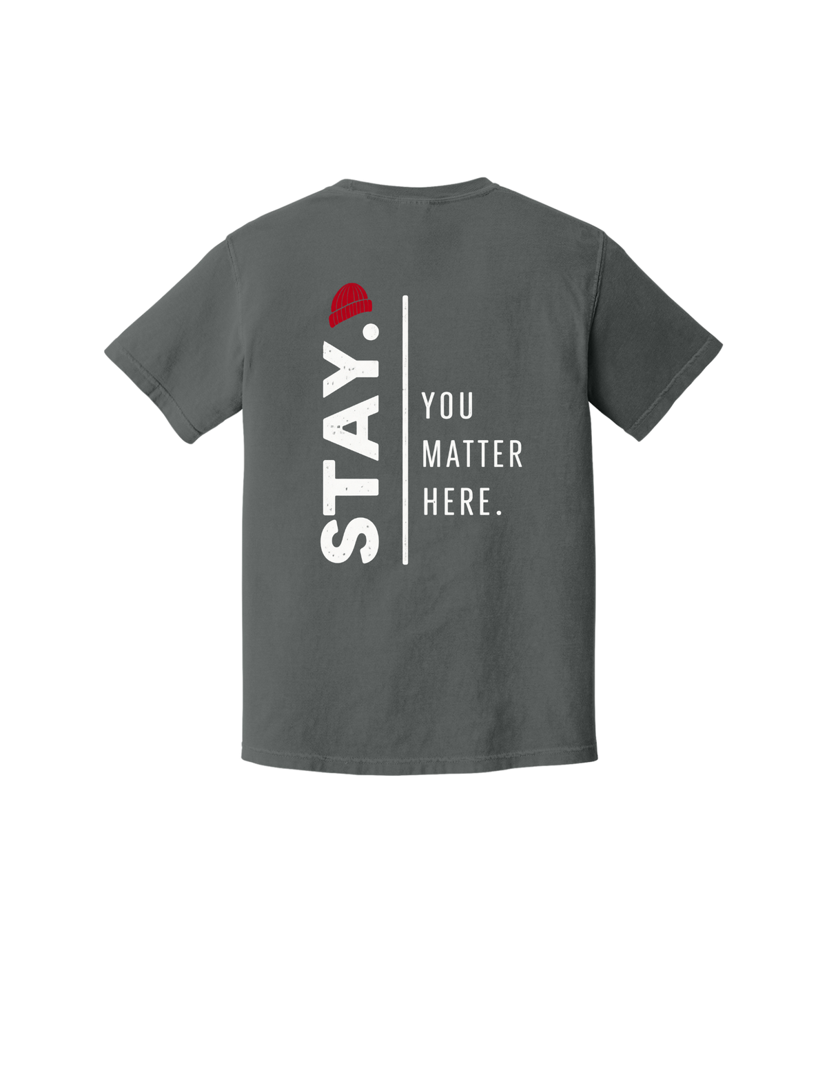 STAY.  Community Shirt